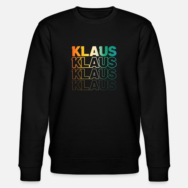 Klaus - Sweat bio CHANGER Stanley/Stella Unisexe - noir