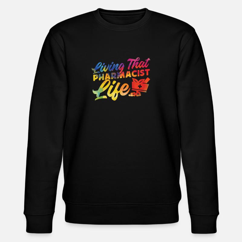 Technicien en pharmacie - Sweat bio CHANGER Stanley/Stella Unisexe - noir