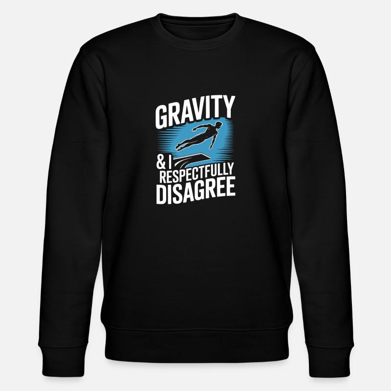 Diving diving board - Stanley/Stella CHANGER Unisex Organic Sweatshirt - black