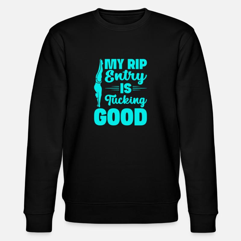 Diving diving board - Stanley/Stella CHANGER Unisex Organic Sweatshirt - black