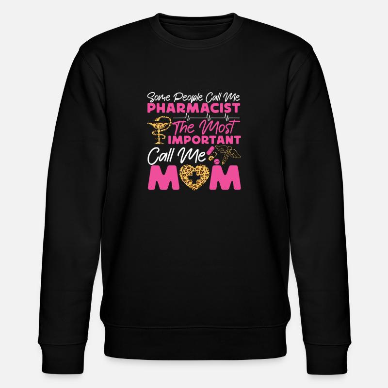 Pharmacy Tech Technician - Stanley/Stella CHANGER Unisex Organic Sweatshirt - black