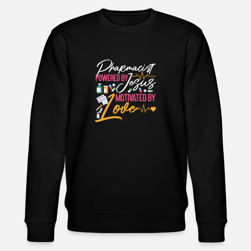 Technicien en pharmacie - Sweat bio CHANGER Stanley/Stella Unisexe - noir