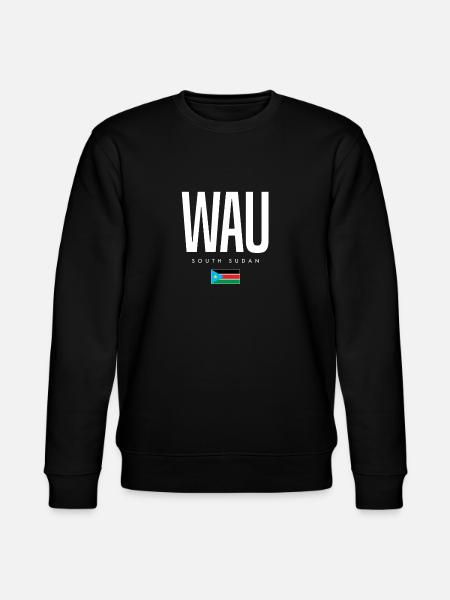 Wau South Sudan - Stanley/Stella CHANGER Unisex Organic Sweatshirt - black