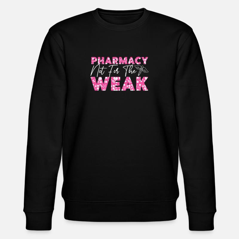 Pharmacy Tech Technician - Stanley/Stella CHANGER Unisex Organic Sweatshirt - black