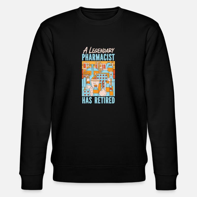 Technicien en pharmacie - Sweat bio CHANGER Stanley/Stella Unisexe - noir