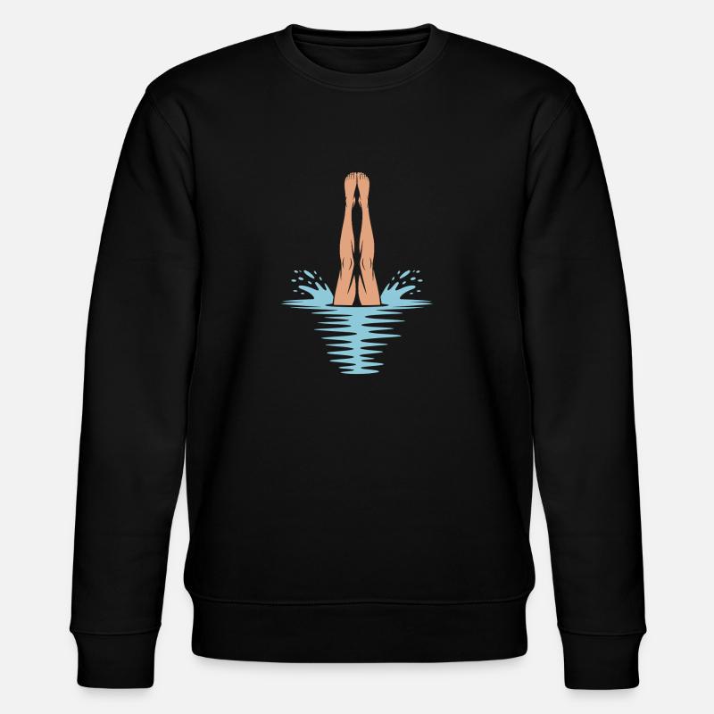 Plongeoir - Sweat bio CHANGER Stanley/Stella Unisexe - noir