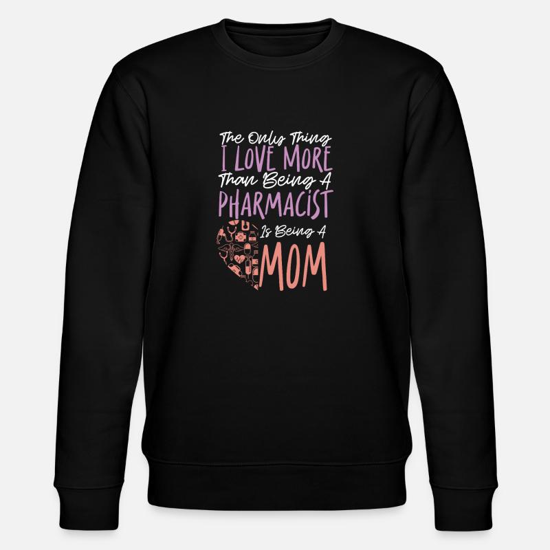 Pharmacy Tech Technician - Stanley/Stella Unisex Bio-Sweatshirt CHANGER  - Schwarz