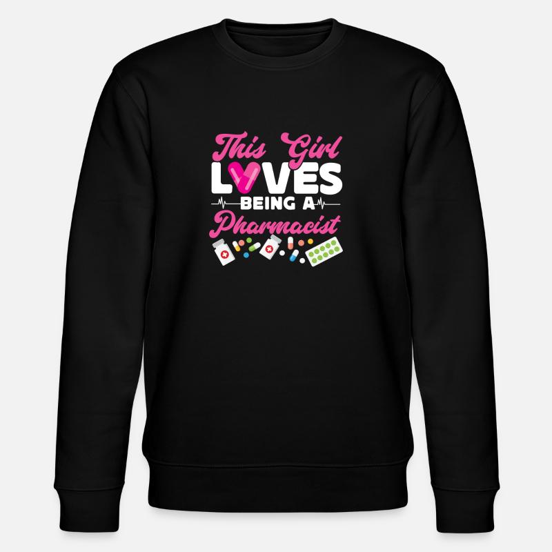 Technicien en pharmacie - Sweat bio CHANGER Stanley/Stella Unisexe - noir