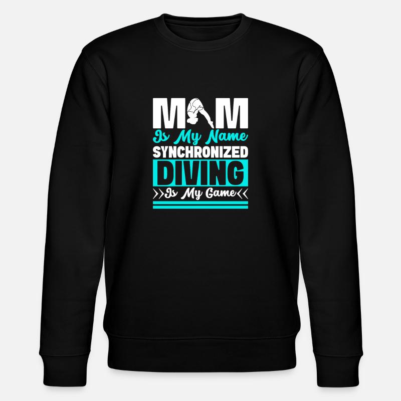 Diving diving board - Stanley/Stella CHANGER Unisex Organic Sweatshirt - black