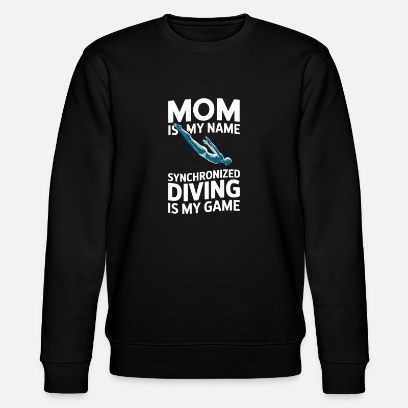 Diving diving board - Stanley/Stella CHANGER Unisex Organic Sweatshirt - black