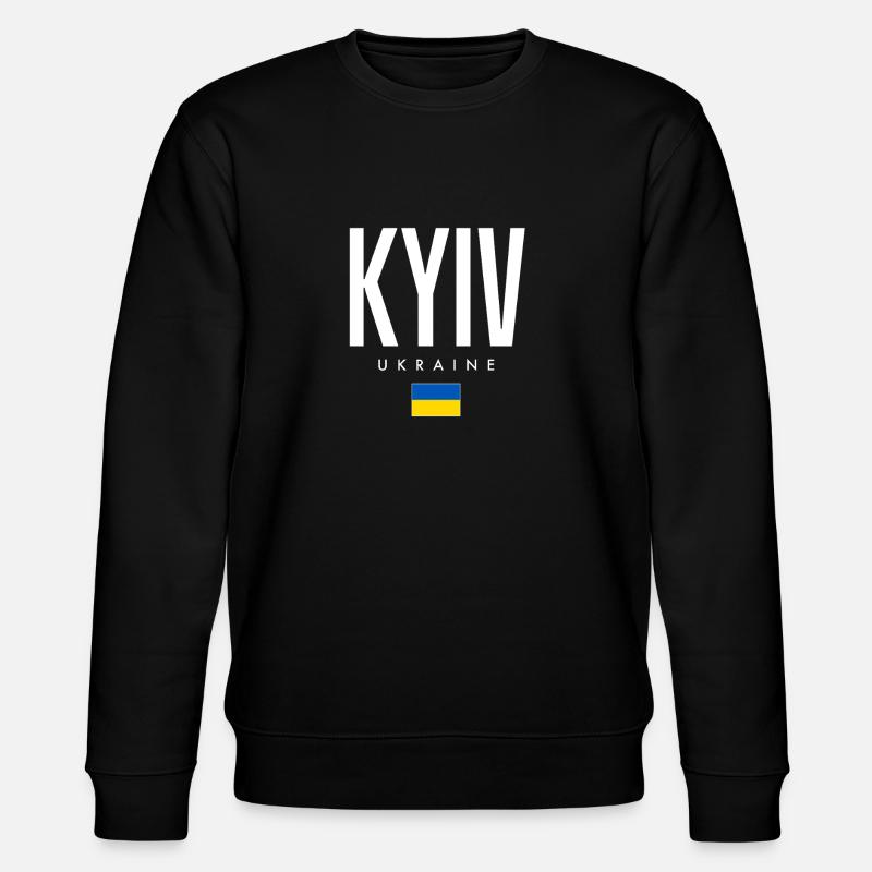 Kiew Ukraine - Stanley/Stella Unisex Bio-Sweatshirt CHANGER - Schwarz