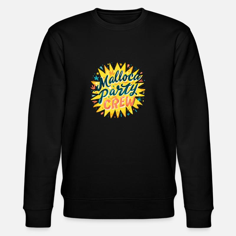 Mallorca Party Crew - Stanley/Stella Unisex Bio-Sweatshirt CHANGER  - Schwarz