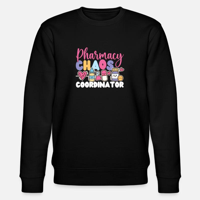 Technicien en pharmacie - Sweat bio CHANGER Stanley/Stella Unisexe - noir