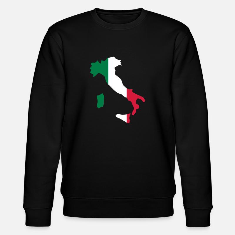 Italy - Stanley/Stella Unisex Bio-Sweatshirt CHANGER  - Schwarz