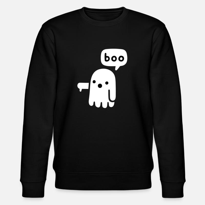 boo - Stanley/Stella Unisex Bio-Sweatshirt CHANGER  - Schwarz