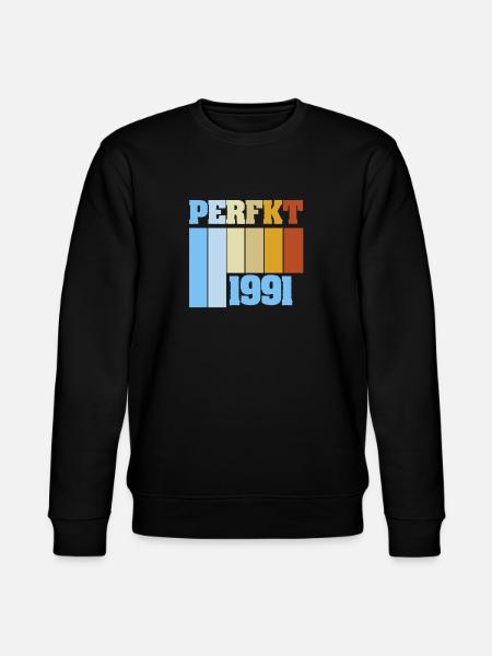 Perfect 1991 - Stanley/Stella CHANGER Unisex Organic Sweatshirt - black