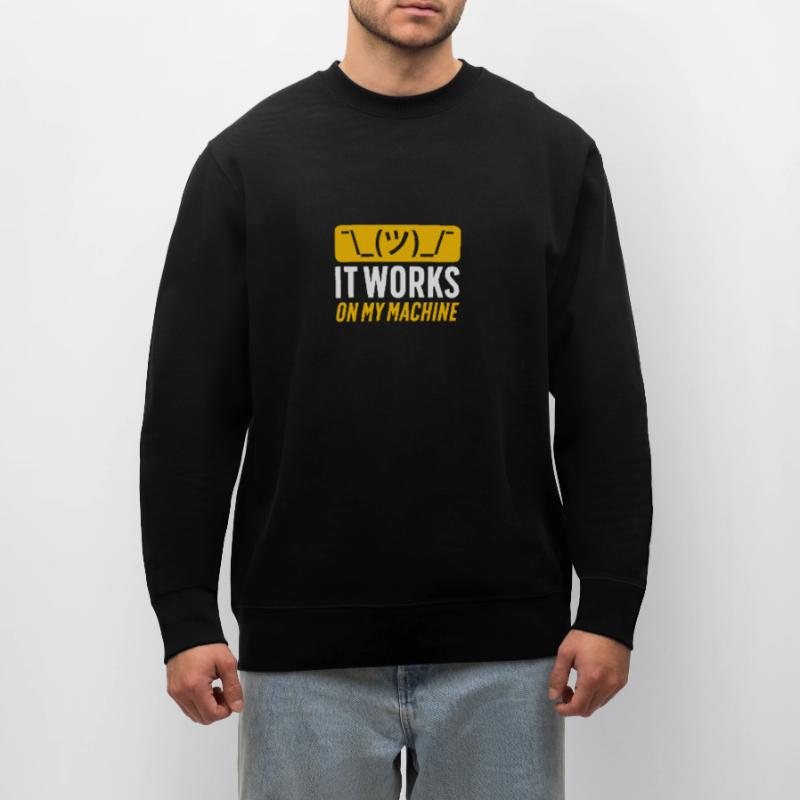 Ascii Coder CSS HTML Nerd Geek Programmer Stanley/Stella CHANGER Unisex Organic Sweatshirt