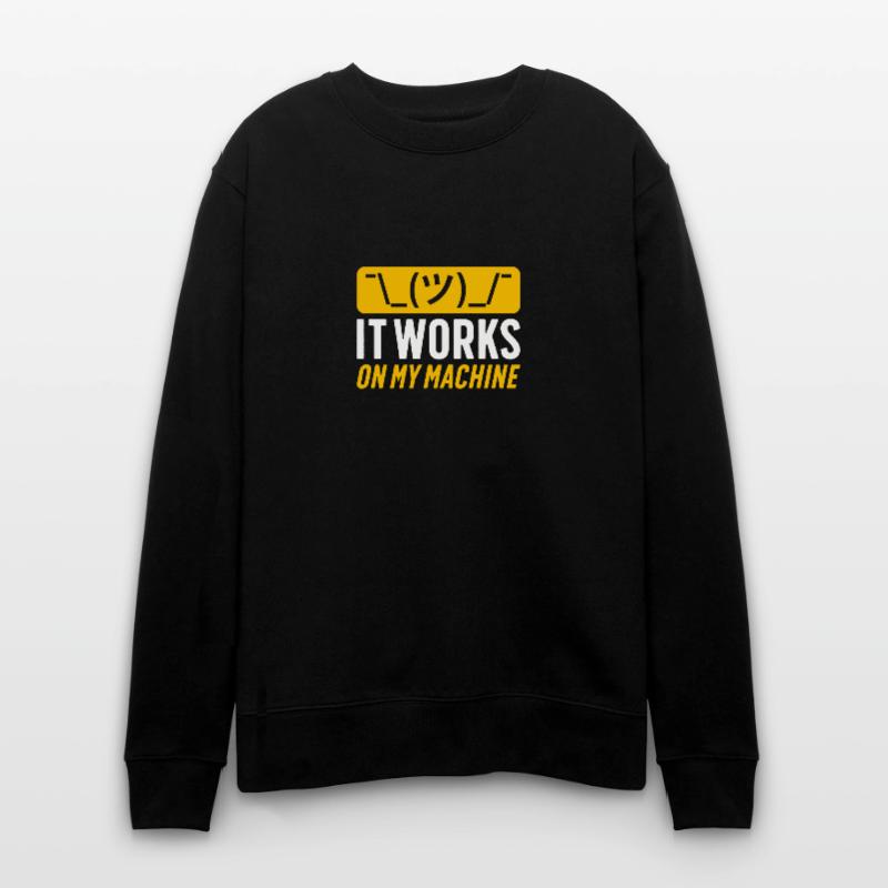 Ascii Coder CSS HTML Nerd Geek Programmer Stanley/Stella CHANGER Unisex Organic Sweatshirt