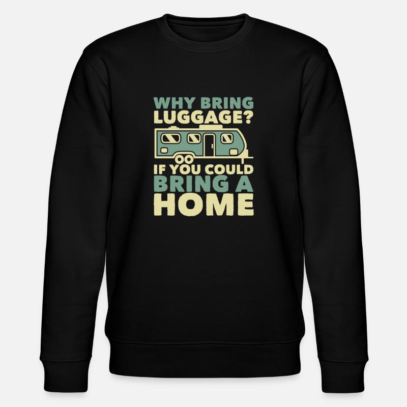 Caravane campeur campeur - Sweat bio CHANGER Stanley/Stella Unisexe - noir