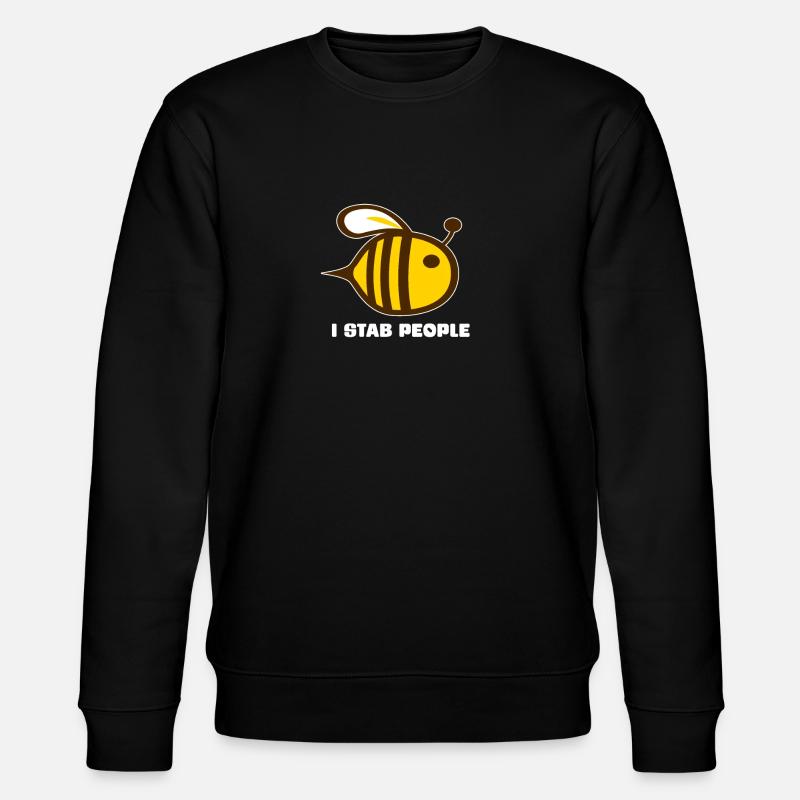 Bee Sting - Sweat bio CHANGER Stanley/Stella Unisexe - noir