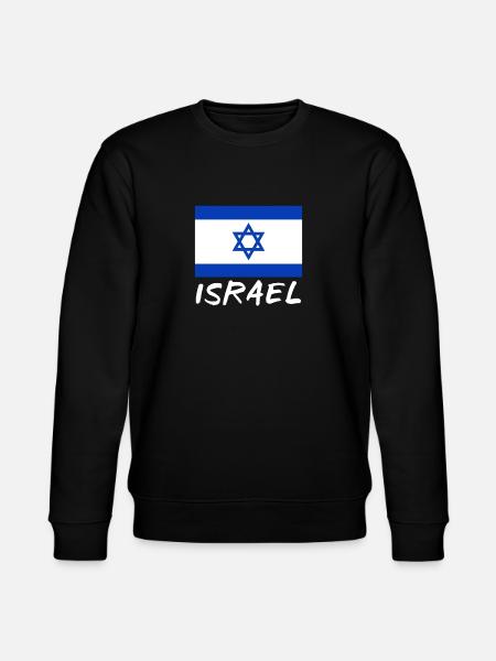 Israel Land Nation - Stanley/Stella CHANGER Unisex Organic Sweatshirt - black