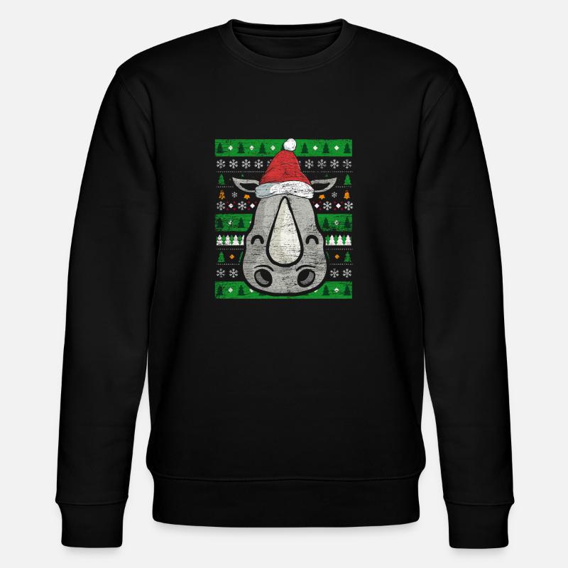 Rhino Ugly Christmas - Sweat bio CHANGER Stanley/Stella Unisexe - noir