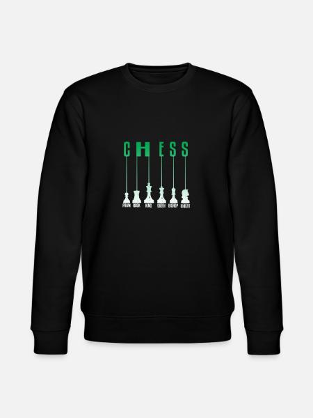chess - Stanley/Stella CHANGER Unisex Organic Sweatshirt - black