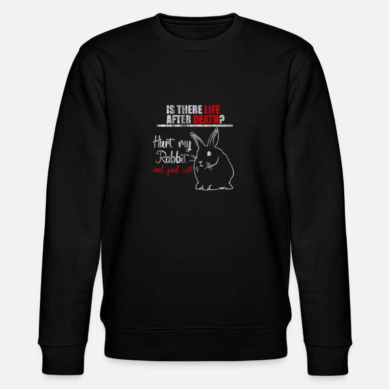 Propriétaire de lapin - Sweat bio CHANGER Stanley/Stella Unisexe - noir