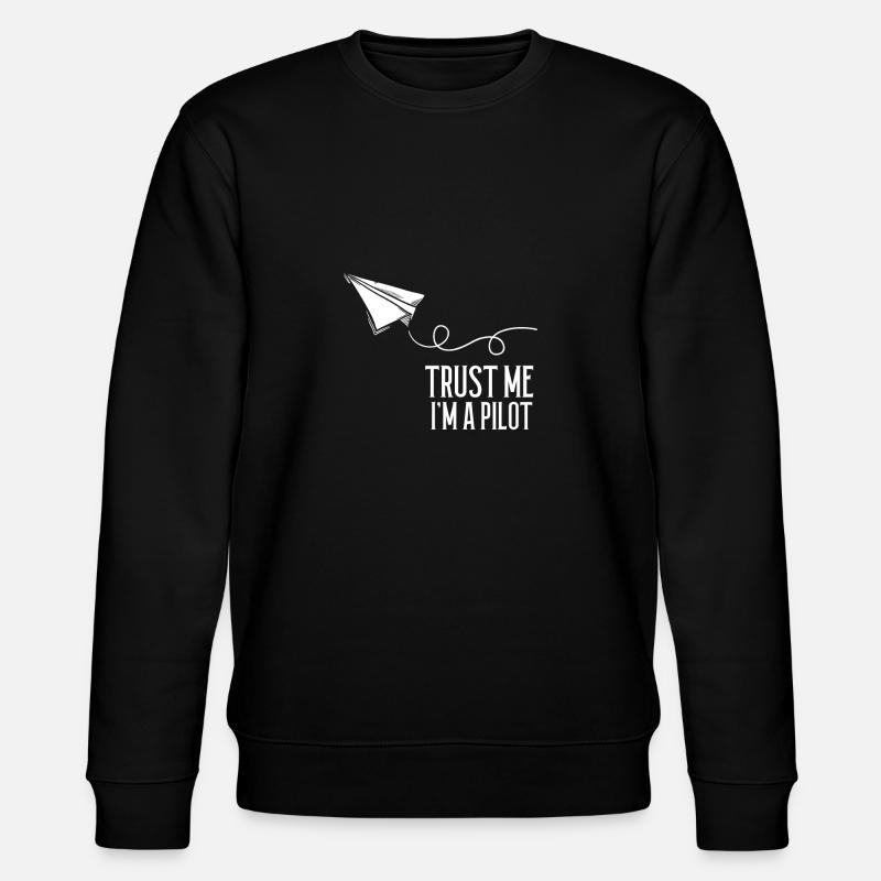 pilot - Stanley/Stella CHANGER Unisex Organic Sweatshirt - black