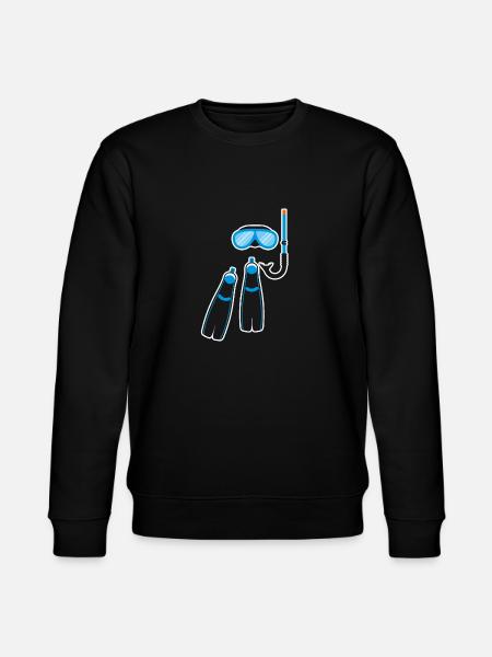Snorkeling Equipment - Stanley/Stella CHANGER Unisex Organic Sweatshirt - black