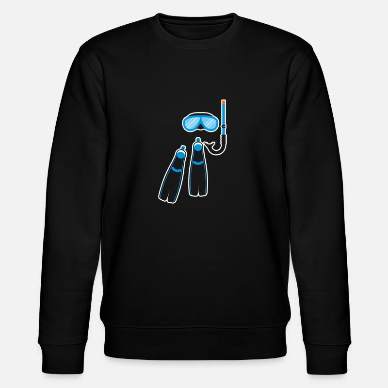 Schnorcheln Equipment - Stanley/Stella Unisex Bio-Sweatshirt CHANGER - Schwarz