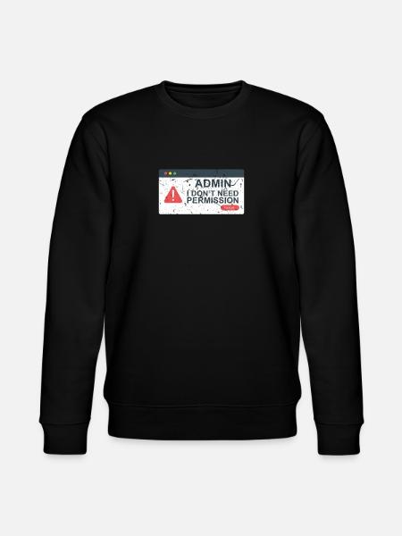 Computer Scientist Computer - Stanley/Stella CHANGER Unisex Organic Sweatshirt - black