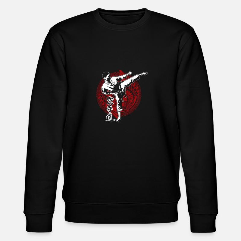 karate - Stanley/Stella CHANGER Unisex Organic Sweatshirt - black