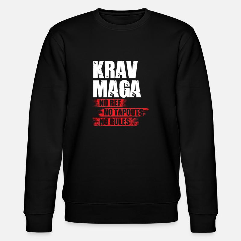 Krav Maga - Stanley/Stella CHANGER Unisex Organic Sweatshirt - black