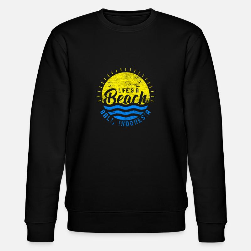 Bali - Sweat bio CHANGER Stanley/Stella Unisexe - noir