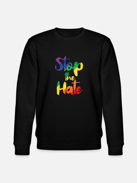 LGBT - Stanley/Stella Unisex Bio-Sweatshirt CHANGER  - Schwarz
