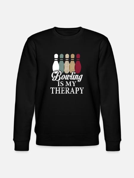 Bowling Bowling Bowling Bowling - Stanley/Stella CHANGER Unisex Organic Sweatshirt - black