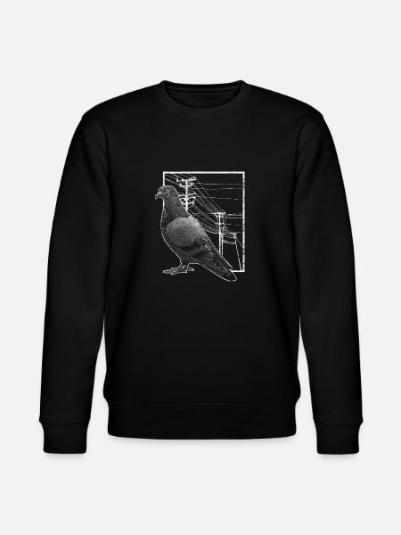 Taube - Stanley/Stella Unisex Bio-Sweatshirt CHANGER - Schwarz