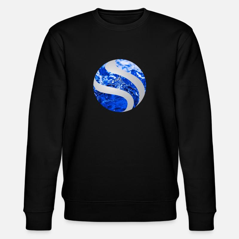 Ballon eau - Sweat bio CHANGER Stanley/Stella Unisexe - noir