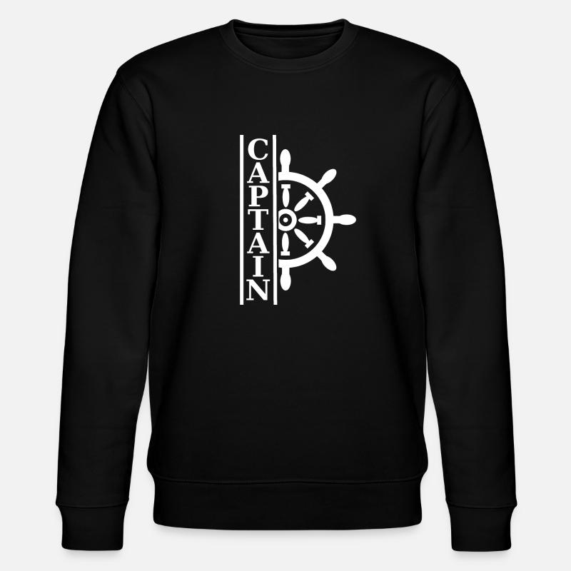 Kapitän Captain! - Stanley/Stella Unisex Bio-Sweatshirt CHANGER  - Schwarz