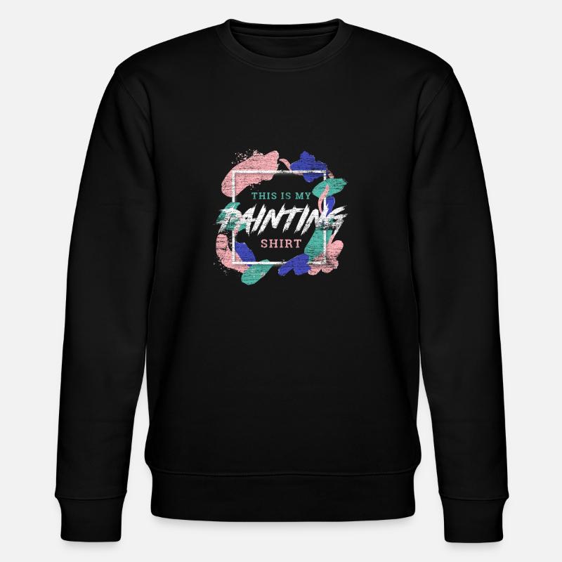 painter - Stanley/Stella CHANGER Unisex Organic Sweatshirt - black