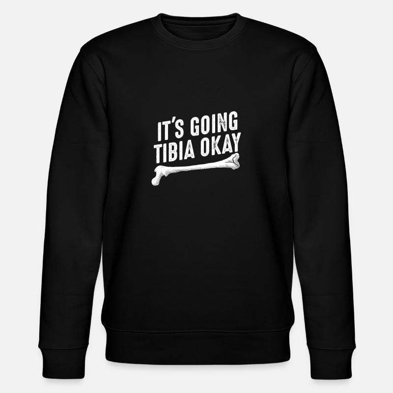 Orthopäde Ziel - Stanley/Stella Unisex Bio-Sweatshirt CHANGER  - Schwarz