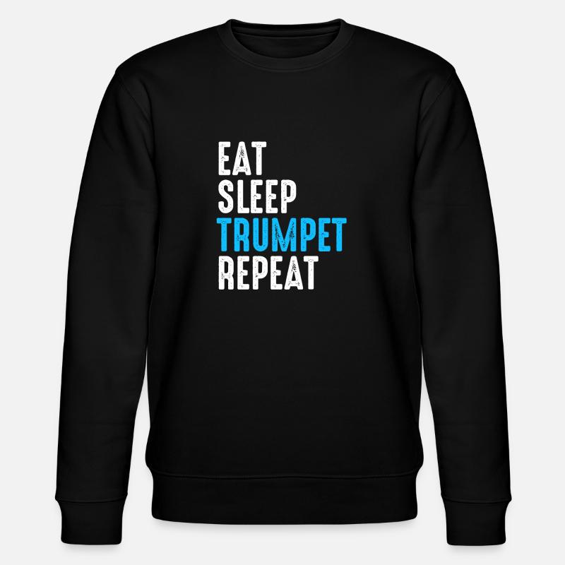 trompette - Sweat bio CHANGER Stanley/Stella Unisexe - noir