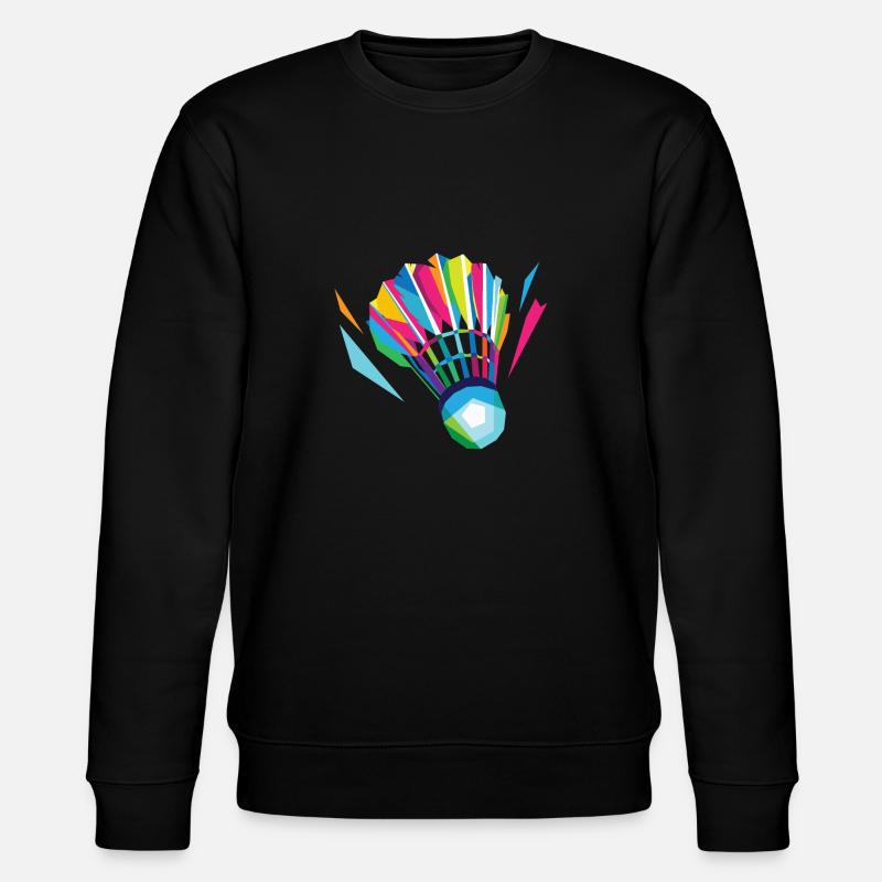 Federball Freizeit - Stanley/Stella Unisex Bio-Sweatshirt CHANGER  - Schwarz