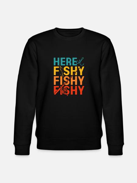 Fishing Fishing Hooks - Stanley/Stella CHANGER Unisex Organic Sweatshirt - black