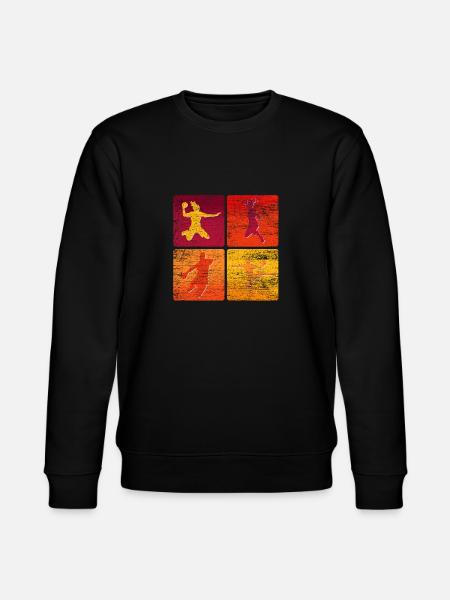 Handball Handball Team - Stanley/Stella CHANGER Unisex Organic Sweatshirt - black
