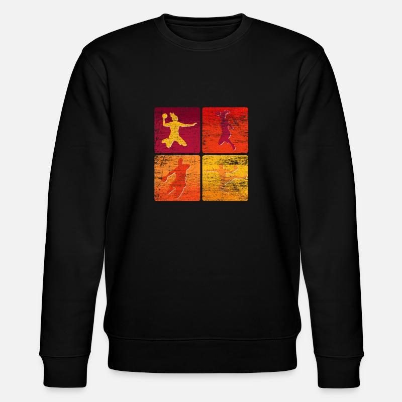 Équipe de handball - Sweat bio CHANGER Stanley/Stella Unisexe - noir