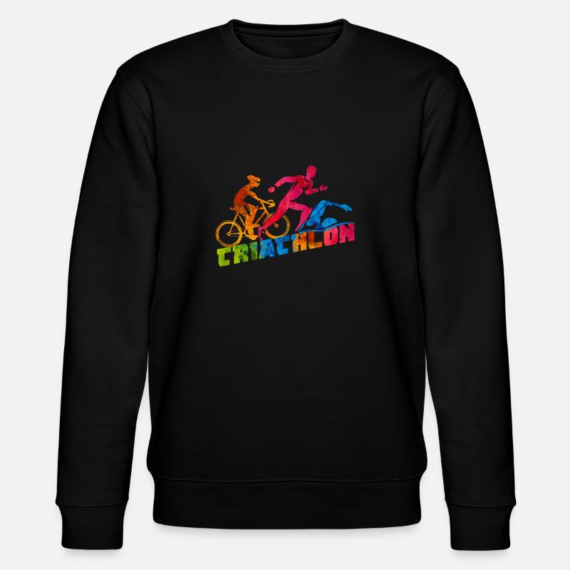 Triathlon Amour - Sweat bio CHANGER Stanley/Stella Unisexe - noir