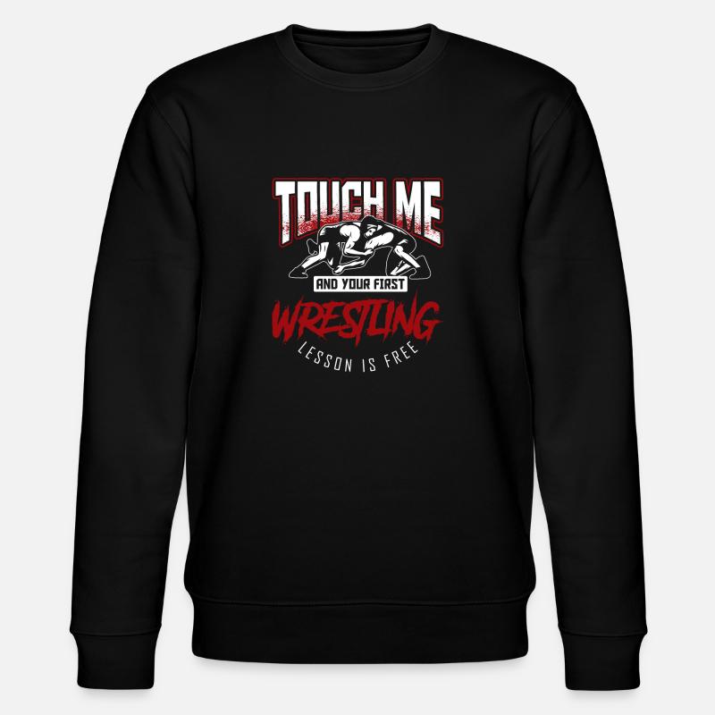 Wrestling - Stanley/Stella Unisex Bio-Sweatshirt CHANGER  - Schwarz