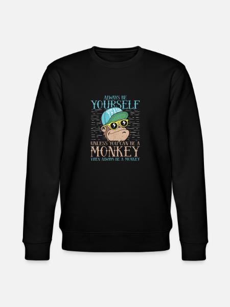 Always Be Yourself - Stanley/Stella CHANGER Unisex Organic Sweatshirt - black